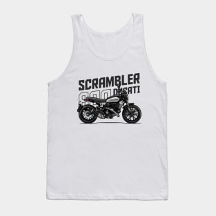 Ducati Scrambler 800 Icon - Black Tank Top